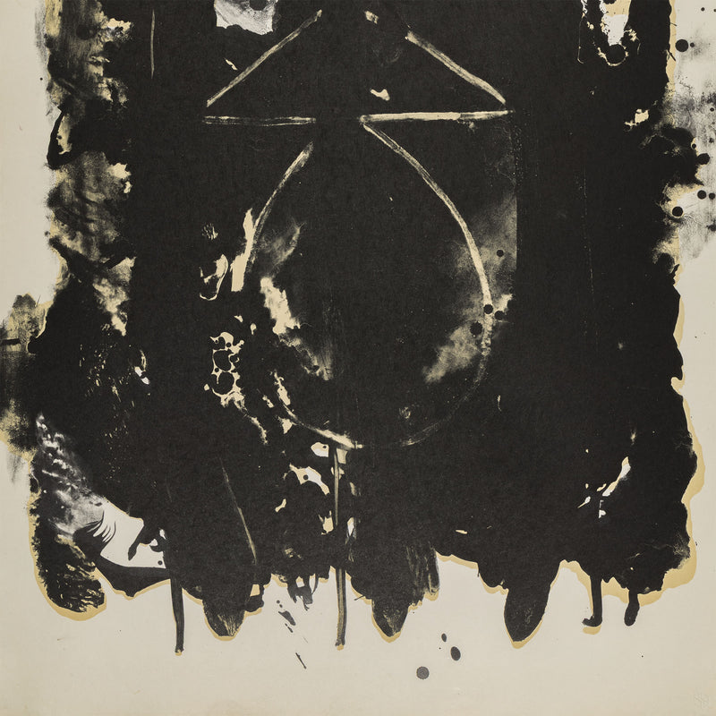 ROBERT MOTHERWELL "EL GENERAL" LITHOGRAPH, 1980