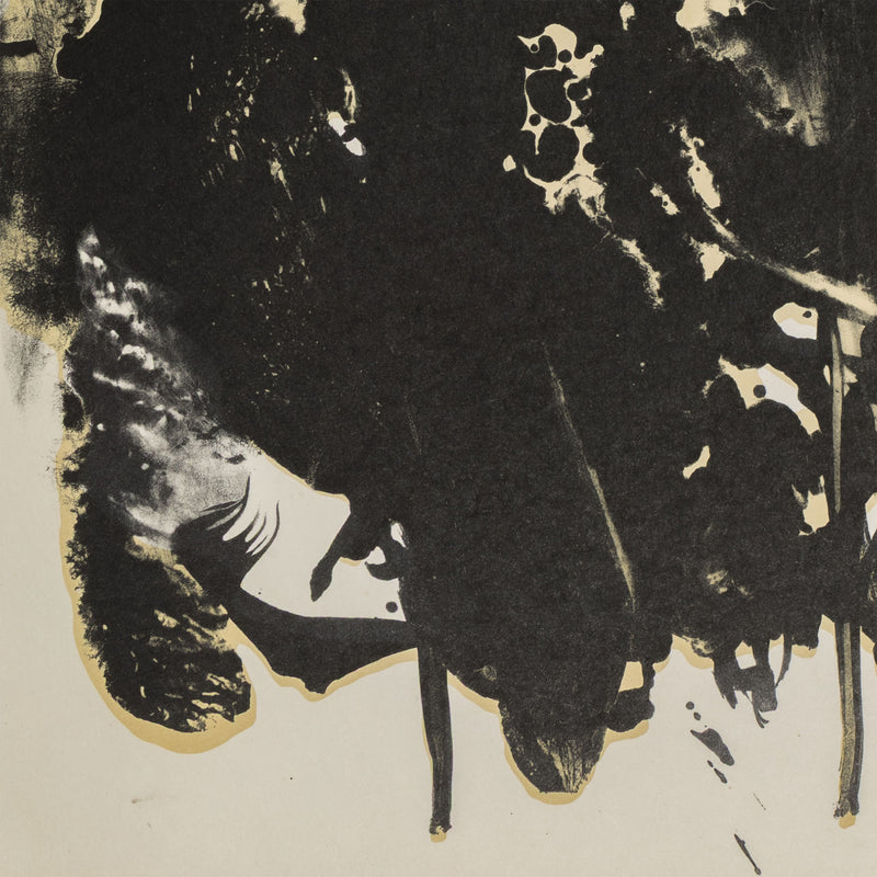 ROBERT MOTHERWELL "EL GENERAL" LITHOGRAPH, 1980