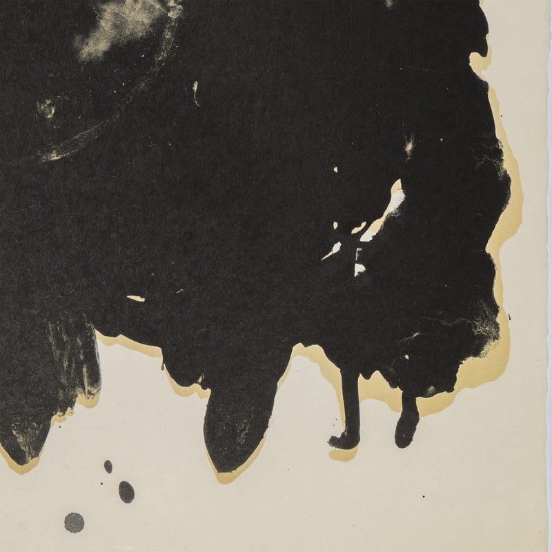 ROBERT MOTHERWELL "EL GENERAL" LITHOGRAPH, 1980