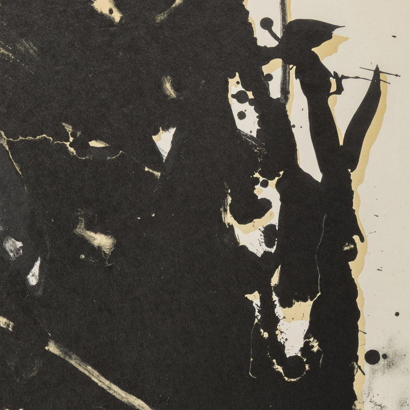 ROBERT MOTHERWELL "EL GENERAL" LITHOGRAPH, 1980