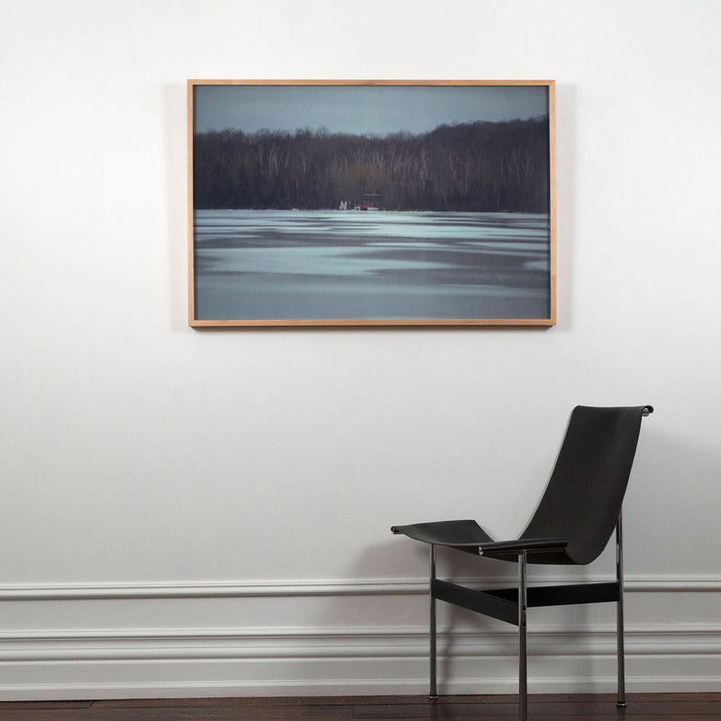 Nature and landscape photography for sale at Toronto art gallery, Caviar20. Work by contemporary artist Peter Doig "Across the Lake" C-print, 2000. 