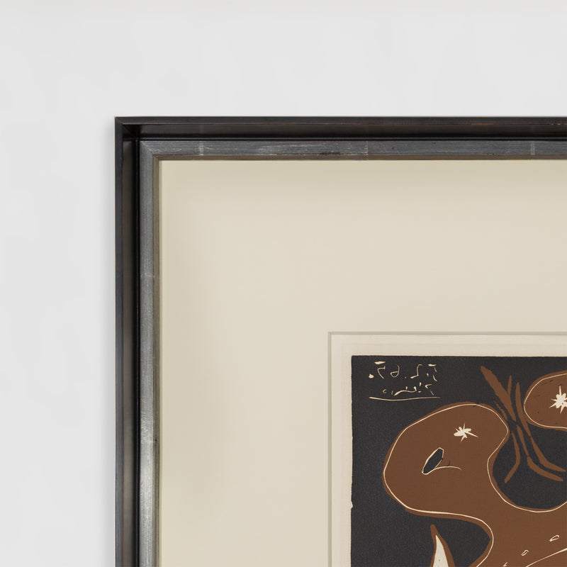 picasso carnaval tete de bouffon linocut print limited edition signed pablo picasso famous artist art history important artwork collect picasso buy picasso sell picasso 