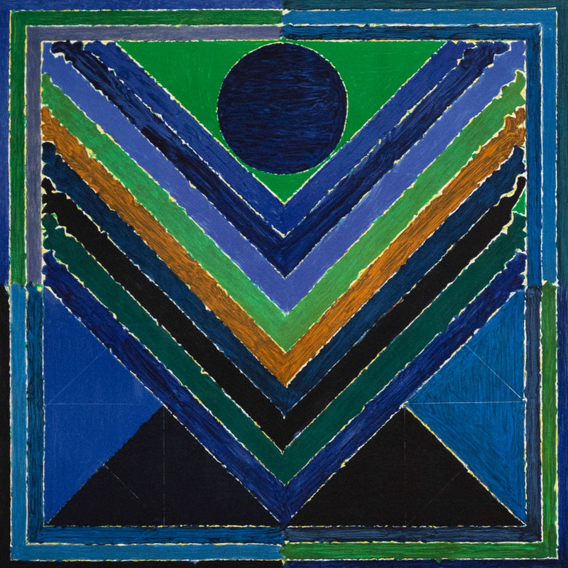 SAYED HAIDER RAZA "TREE" LITHOGRAPH, c.2010s