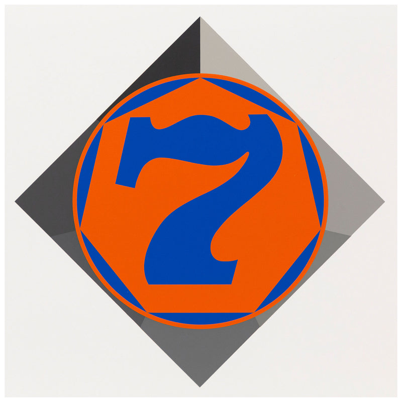 ROBERT INDIANA "HEPTAGON", 1970