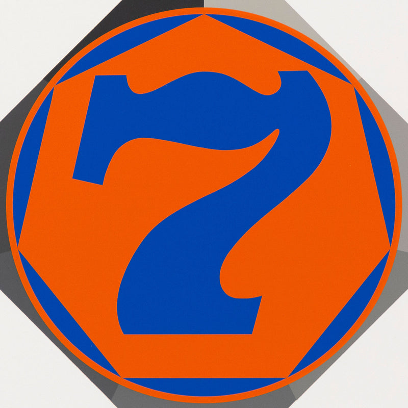 ROBERT INDIANA "HEPTAGON", 1970