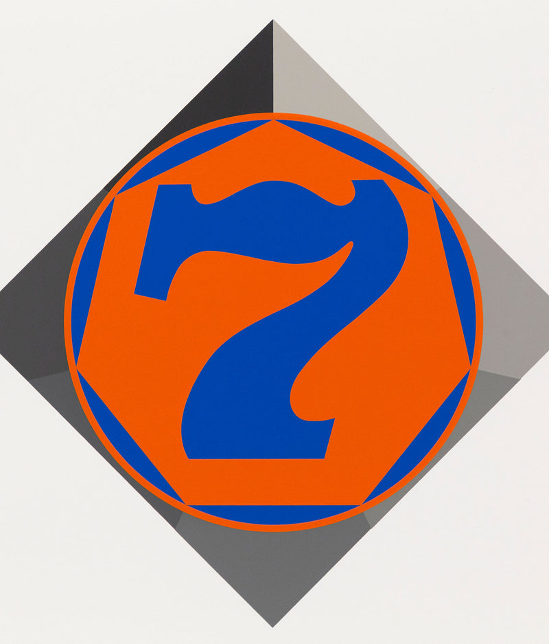 ROBERT INDIANA "HEPTAGON", 1970