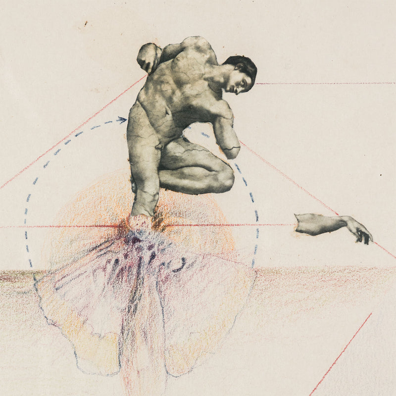 robert mapplethorpe collage original artwork iconic american 20th century artist drawing adam and eve sistine chapel classical artwork toronto gallery selling the creation of adam 