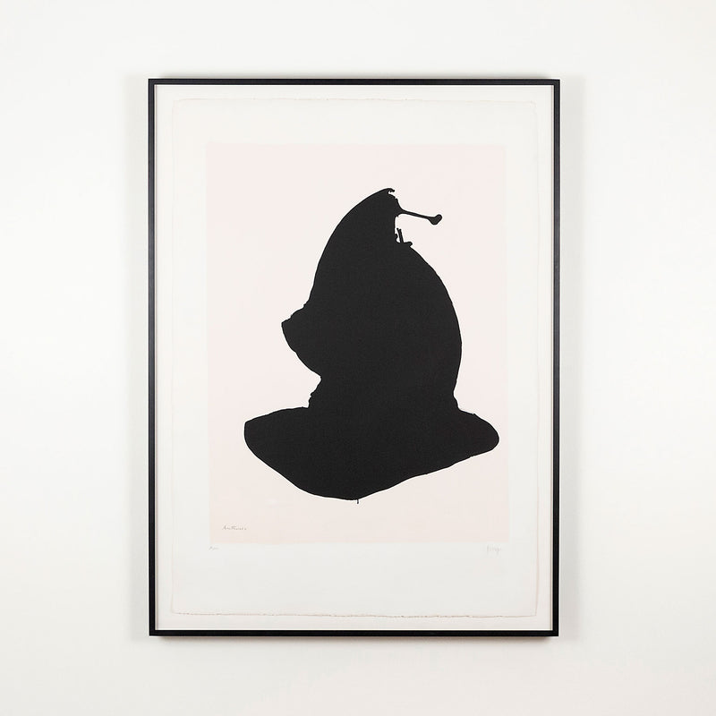 ROBERT MOTHERWELL "AFRICA SUITE #10" , 1970