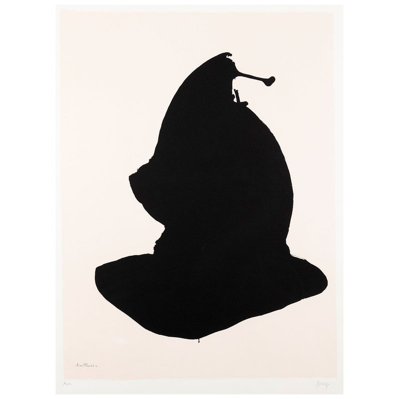ROBERT MOTHERWELL "AFRICA SUITE #10" , 1970