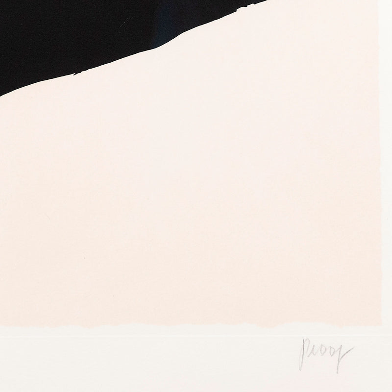 ROBERT MOTHERWELL "AFRICA SUITE #10" , 1970
