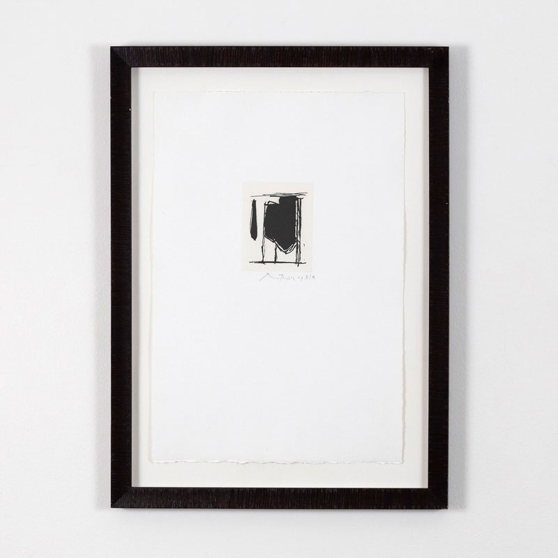 ROBERT MOTHERWELL "ESPAÑA I" AQUATINT, 1977