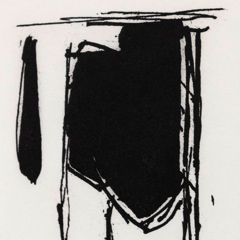 ROBERT MOTHERWELL "ESPAÑA I" AQUATINT, 1977