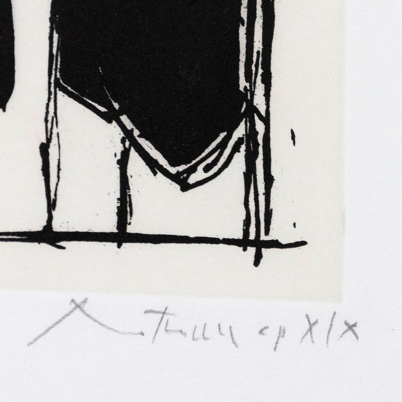 ROBERT MOTHERWELL "ESPAÑA I" AQUATINT, 1977