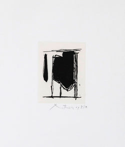 ROBERT MOTHERWELL "ESPAÑA I" AQUATINT, 1977