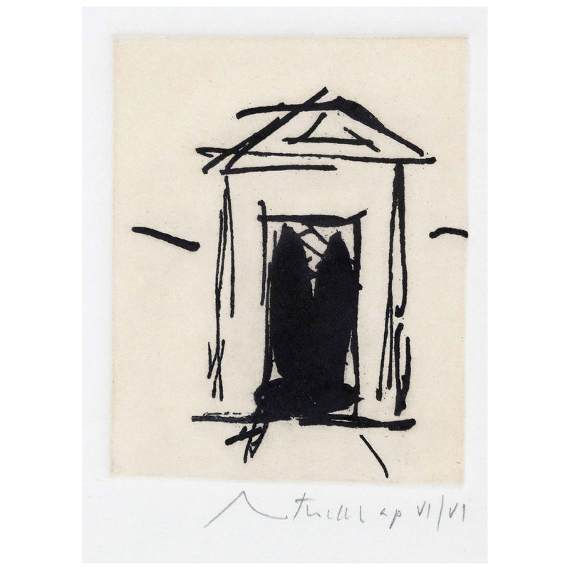 ROBERT MOTHERWELL "HOUSE OF ATREUS" AQUATINT, 1977