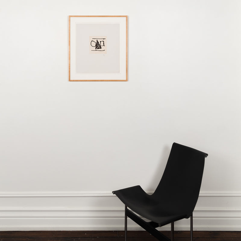 robert motherwell irish suite #6 etching print limited edition burnt sienna iconic american artist 20th century 1990s new york school 