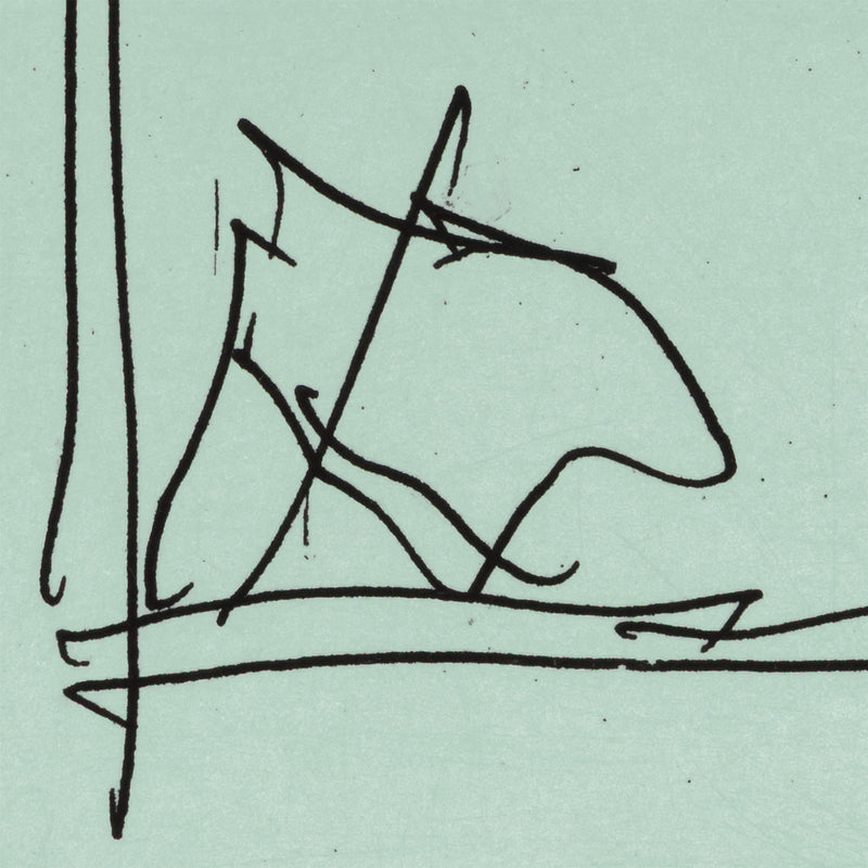 ROBERT MOTHERWELL "ULYSSES: THE HOSPITAL" ETCHING 1988