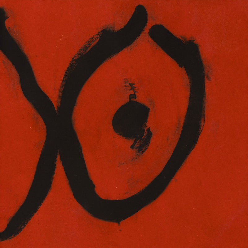 robert motherwell three forms etching aquatint red black bold 1988 1980s iconic abstract artist 