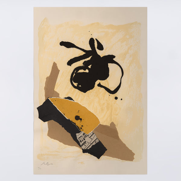 robert motherwell Carpeta print 12th anniversary galeria joan prats portfolio limited edition 