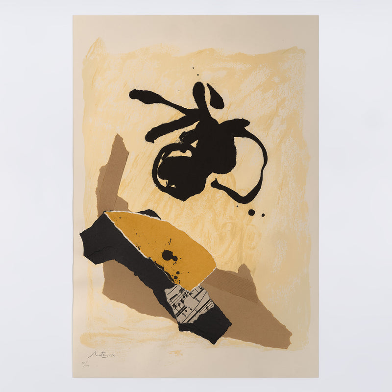 robert motherwell Carpeta print 12th anniversary galeria joan prats portfolio limited edition 