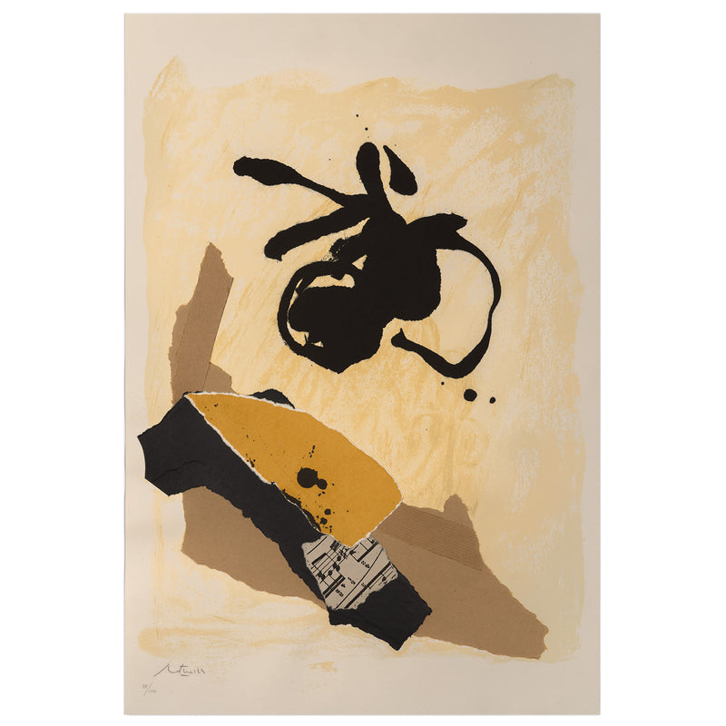 robert motherwell Carpeta print 12th anniversary galeria joan prats portfolio limited edition 