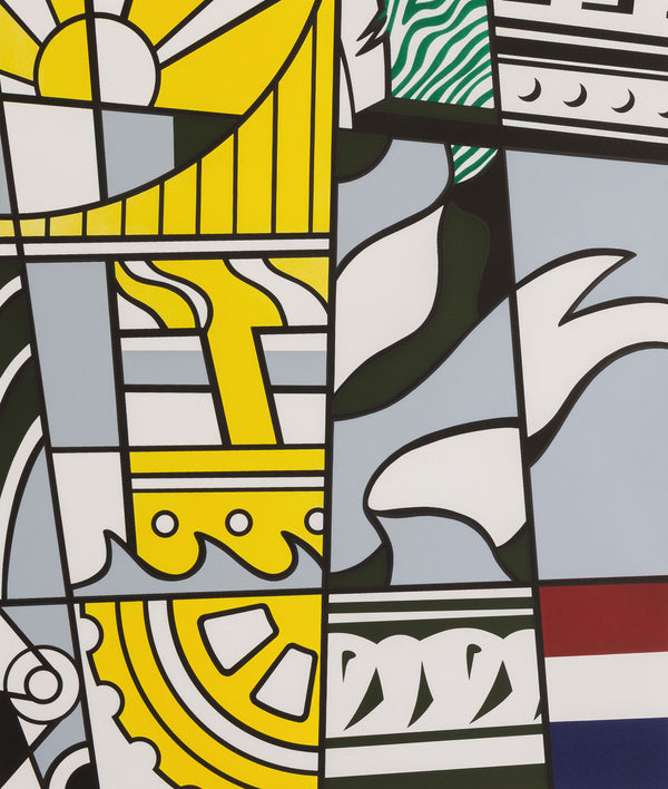 ROY LICHTENSTEIN "BICENTENNIAL PRINT" 1975