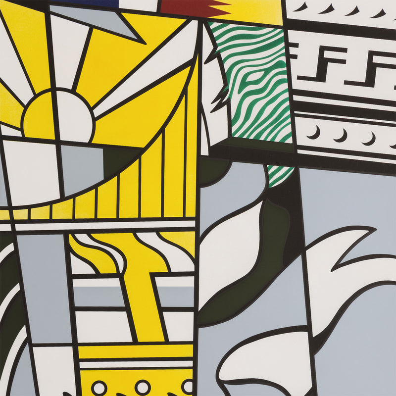 ROY LICHTENSTEIN "BICENTENNIAL PRINT" 1975