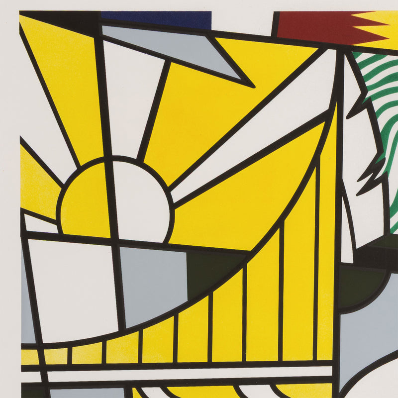 ROY LICHTENSTEIN "BICENTENNIAL PRINT" 1975