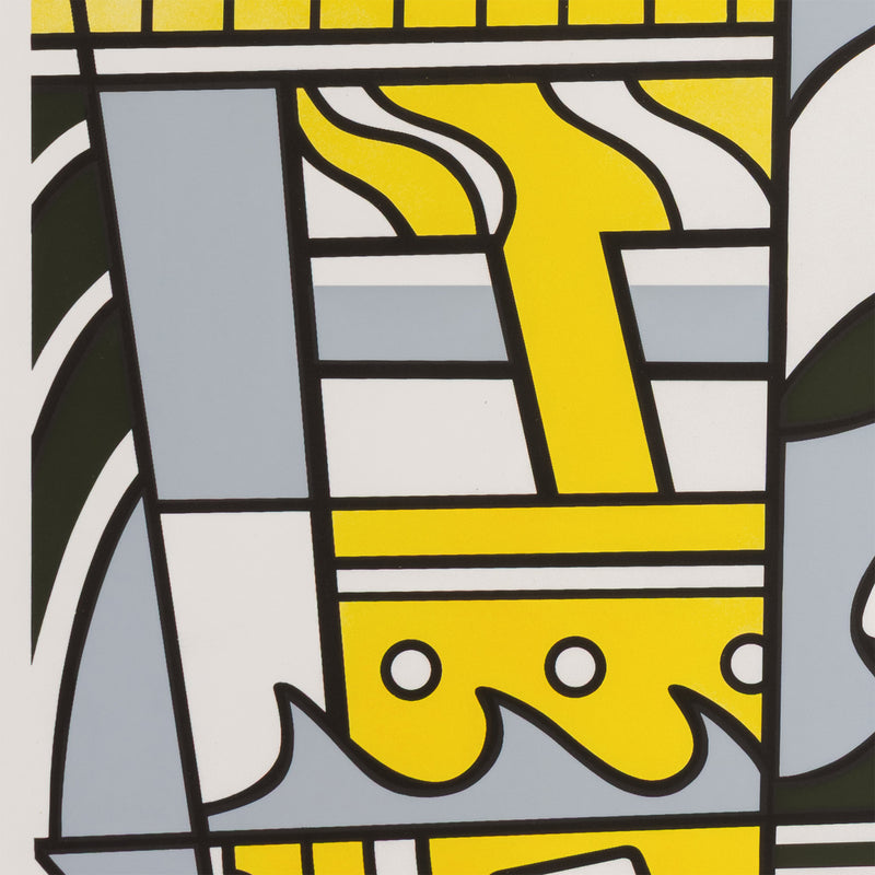 ROY LICHTENSTEIN "BICENTENNIAL PRINT" 1975