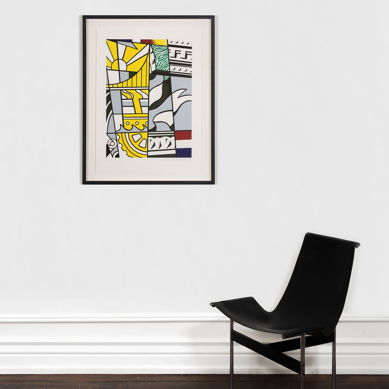 ROY LICHTENSTEIN "BICENTENNIAL PRINT" 1975