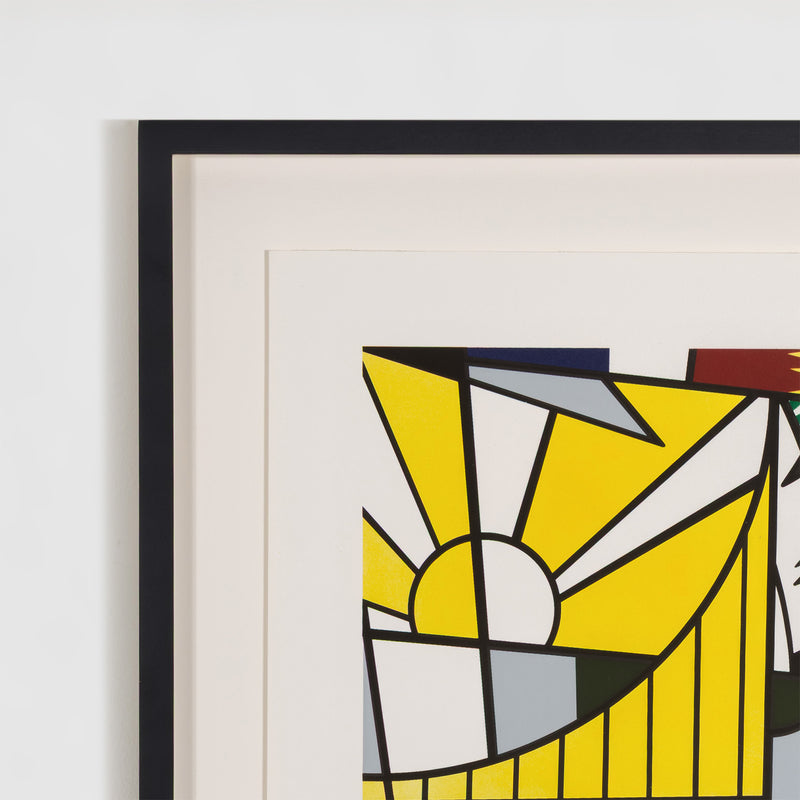 ROY LICHTENSTEIN "BICENTENNIAL PRINT" 1975