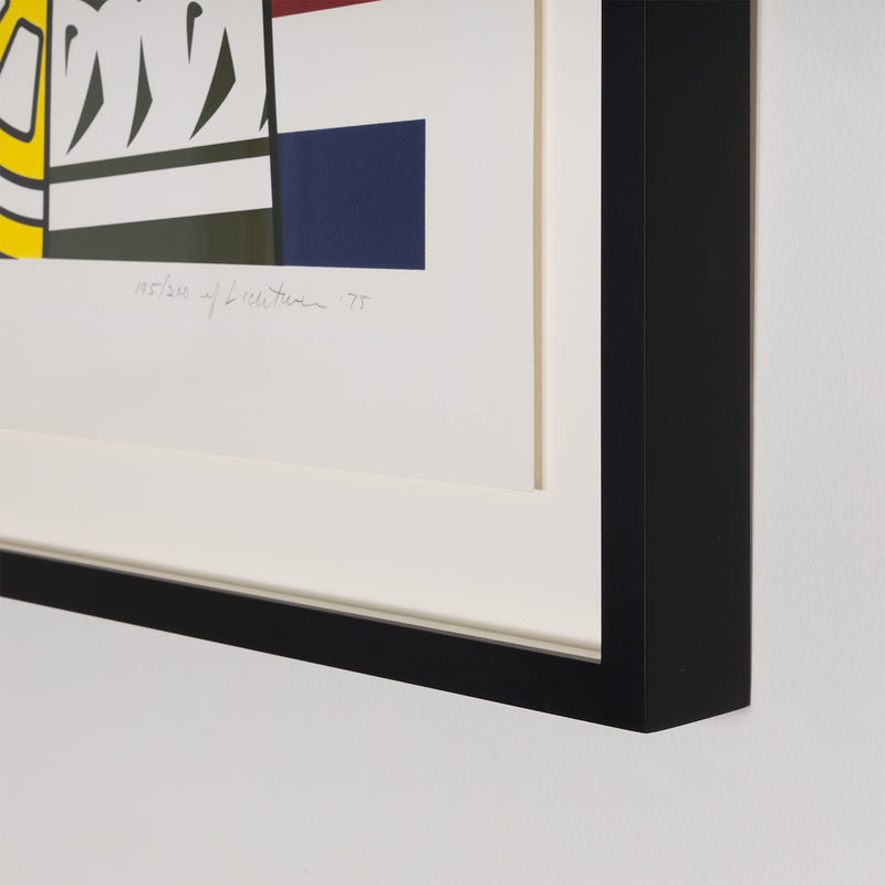 ROY LICHTENSTEIN "BICENTENNIAL PRINT" 1975