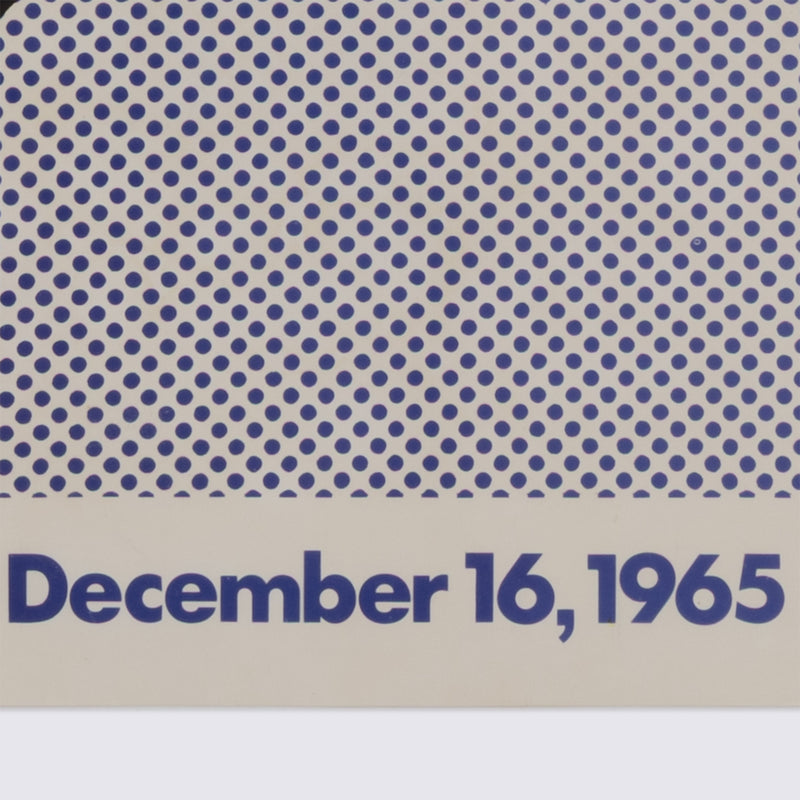 ROY LICHTENSTEIN "BRUSHSTROKE" EXHIBITION POSTER, 1965