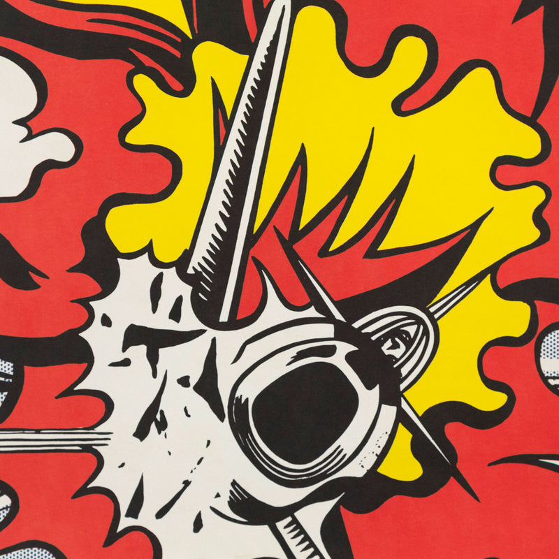 ROY LICHTENSTEIN "WHAAM!" DIPTYCH LITHO, 1986