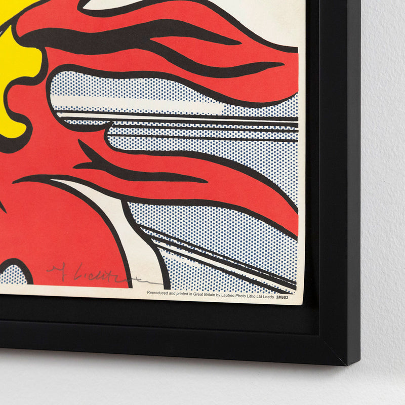 ROY LICHTENSTEIN "WHAAM!" DIPTYCH LITHO, 1986