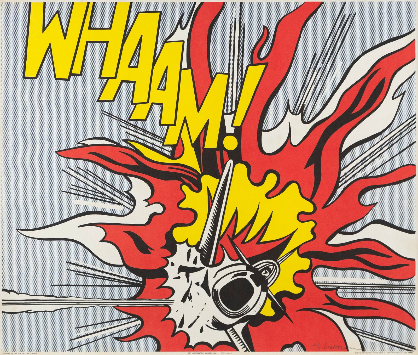 ゲリラ*セール/Roy・Lichtenstein / WHAAM ! Whaam | Roy Lichtenstein | RoGallery