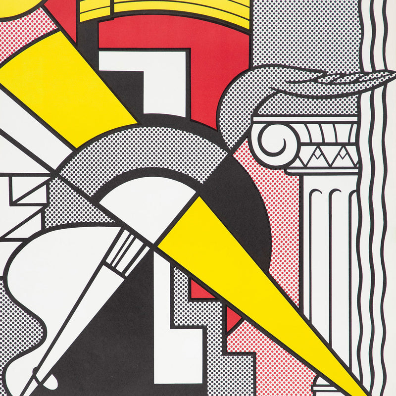 Roy Lichtenstein “Stedelijk Museum Amsterdam” Exhibition poster, 1967. 