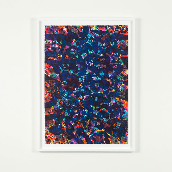 Sam Francis "Her Blue Deeps" Lithograph, 1972