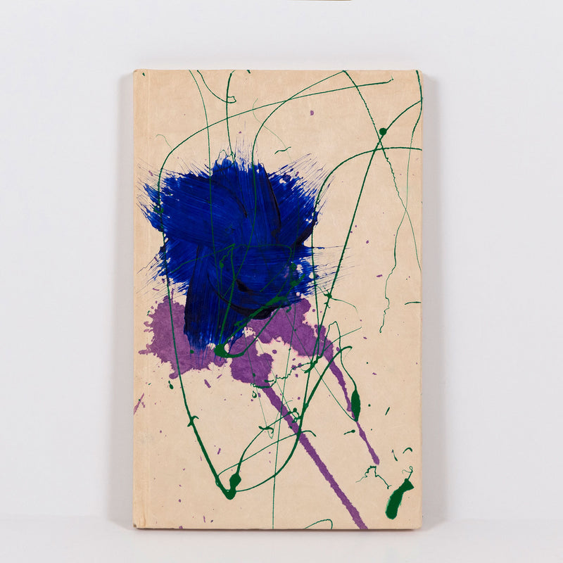 SAM FRANCIS "YEA II" PAINTED BOOK, 1989