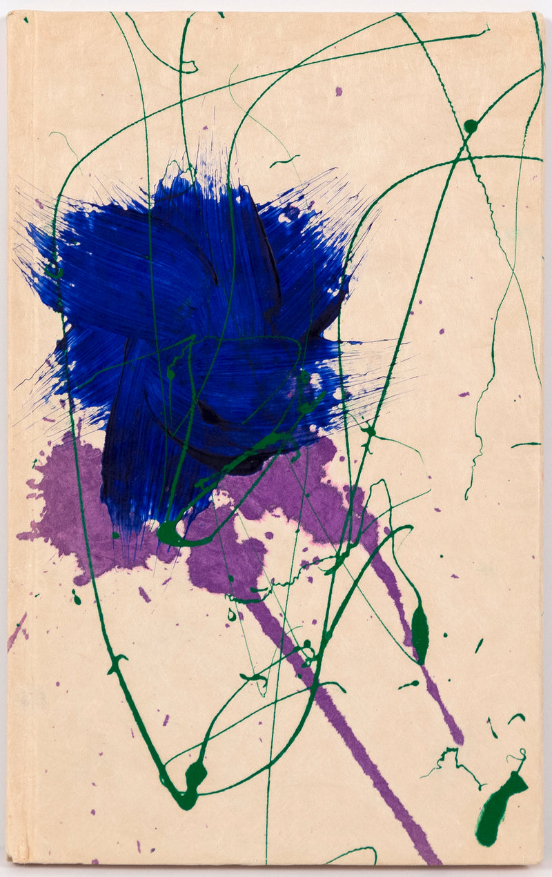 SAM FRANCIS "YEA II" PAINTED BOOK, 1989