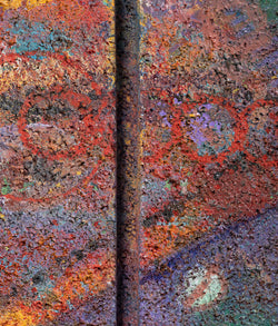 SAM GILLIAM "RECKONING 11-9-89" SCULPTURE, 1991