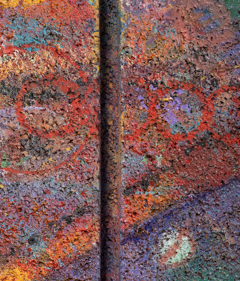SAM GILLIAM "RECKONING 11-9-89" SCULPTURE, 1991