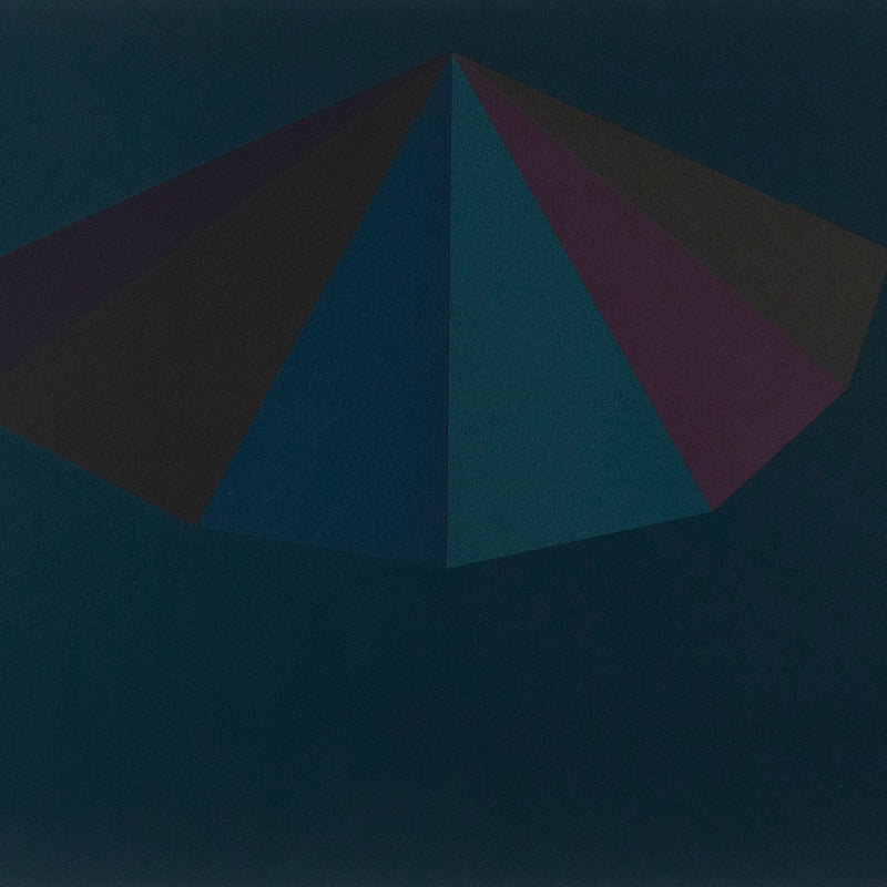 SOL LEWITT "A PYRAMID" SILKSCREEN, 1986