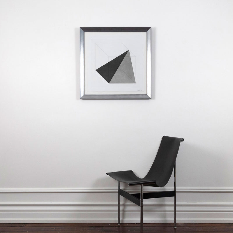 Sol LeWitt "Forms Derived from a Cube" USA, 1982. Etching with aquatint on Somerset Satin White paper. Geometric abstraction. 1980s abstraction. Iconic American artist. Toronto art gallery.