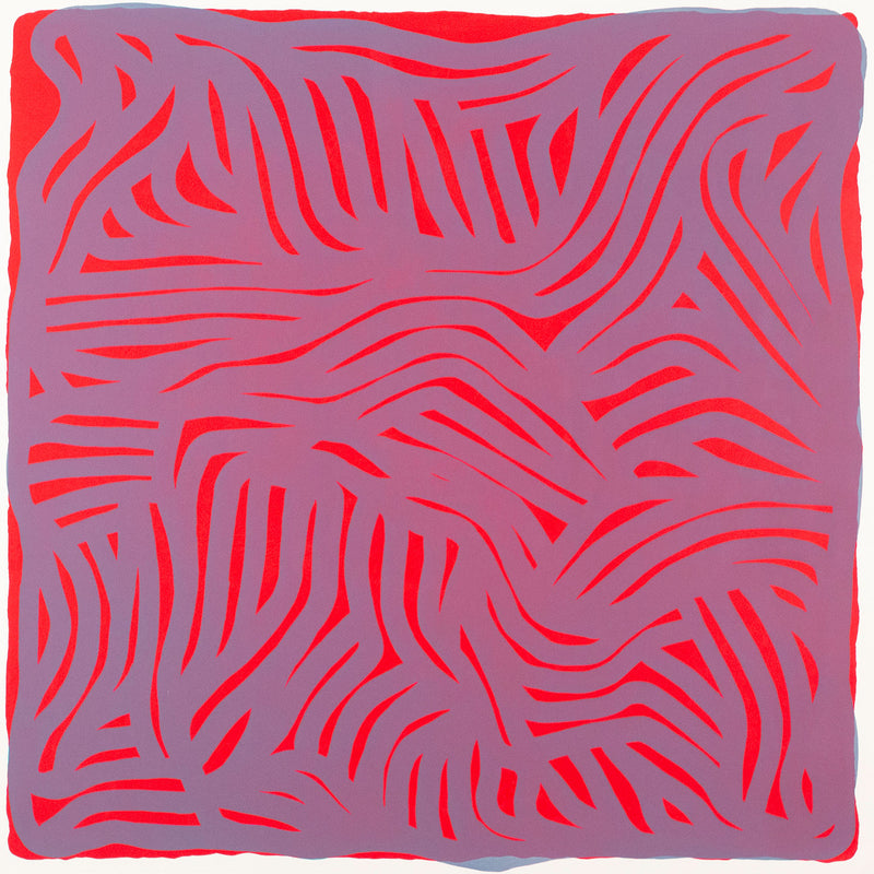 SOL LEWITT "PARALLEL CURVES" LITHO, 2000