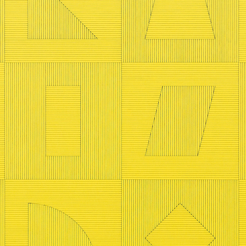 SOL LEWITT "FOUR SIDES OF THE TOWER - YELLOW" SILKSCREEN, 1983