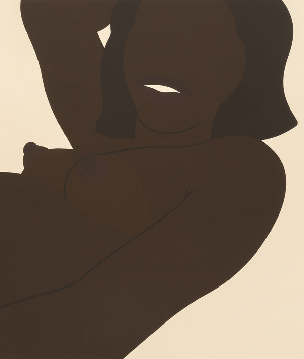 TOM WESSELMANN "GREAT AMERICAN BROWN NUDE" SCREENPRINT, 1971