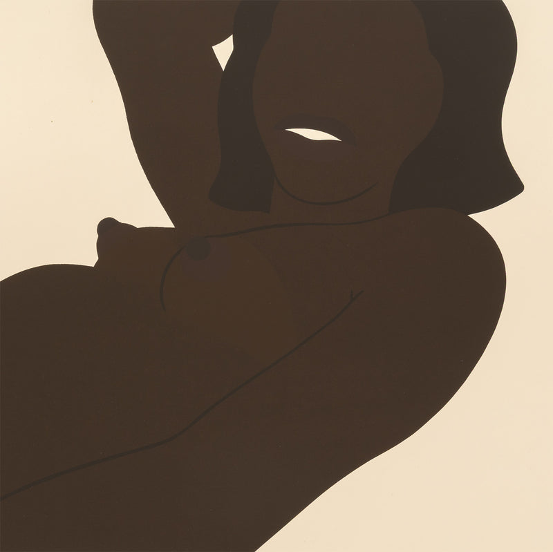 TOM WESSELMANN "GREAT AMERICAN BROWN NUDE" SCREENPRINT, 1971