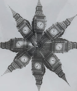 weegee london towers  ferrotype late work photography london express newspaper big ben, london, 1960 weegee street photography famous artist photography snapshop experimental photography