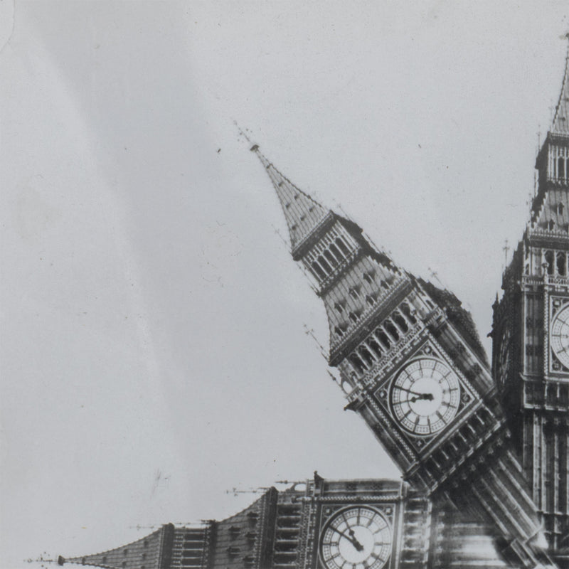 weegee london towers  ferrotype late work photography london express newspaper big ben, london, 1960 weegee street photography famous artist photography snapshop experimental photography